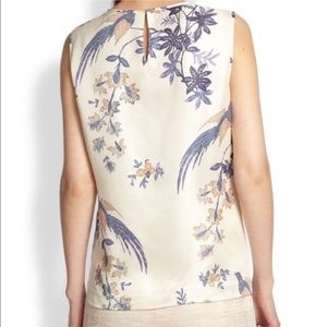 Tory Burch Kiki silk and cotton shell NWT